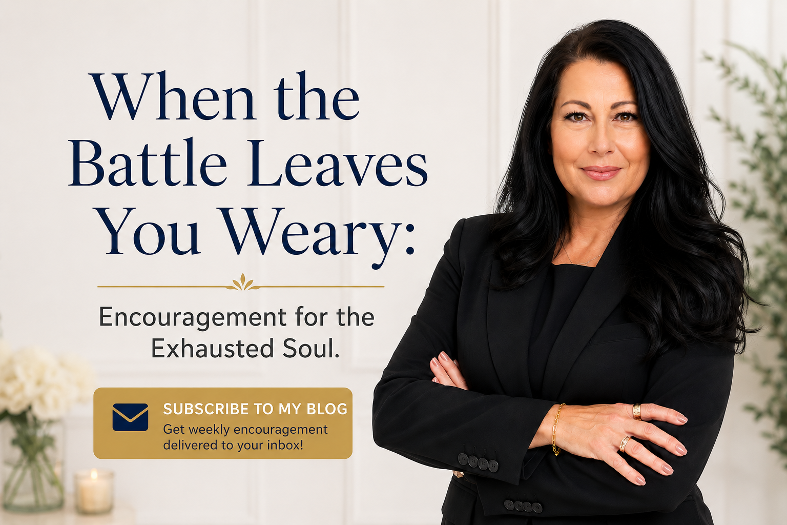 When the Battle Leaves You Weary: Encouragement for the Exhausted Soul